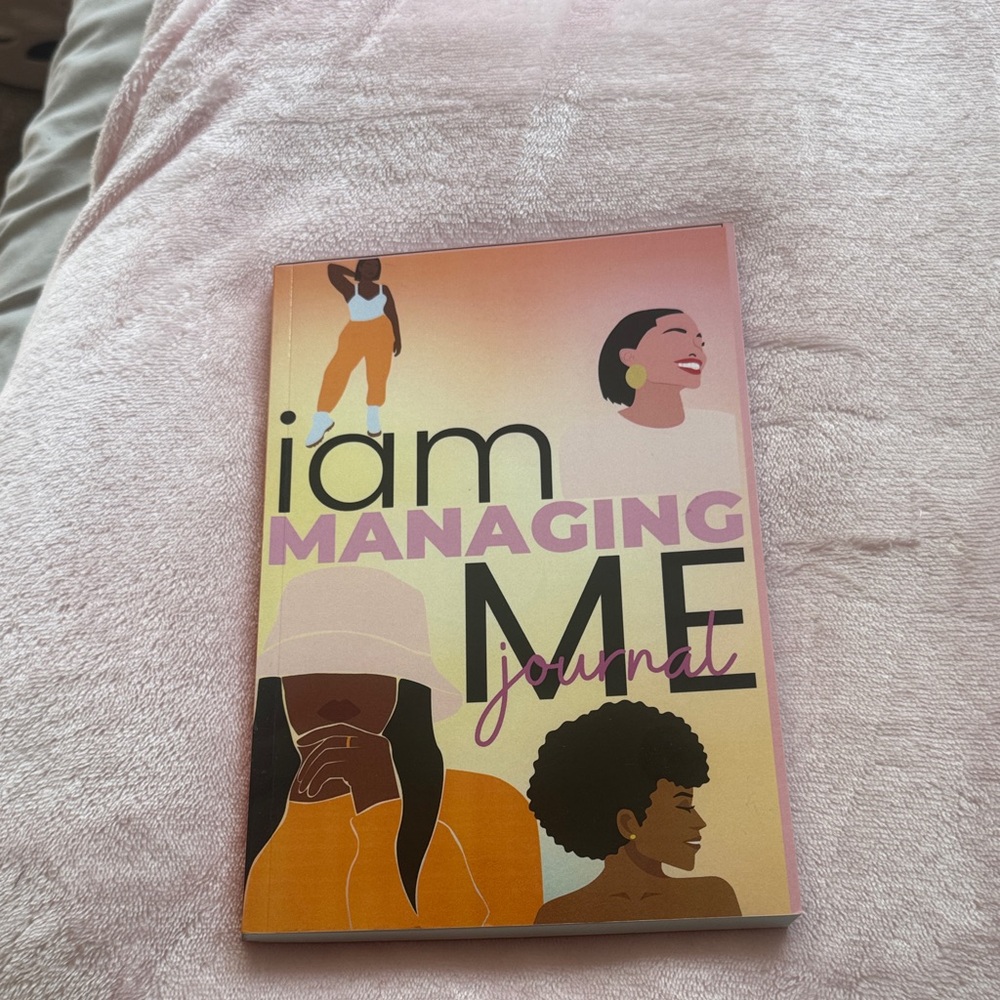 Colorful 'I Am Managing Me' Journal - Picture 1 of 3